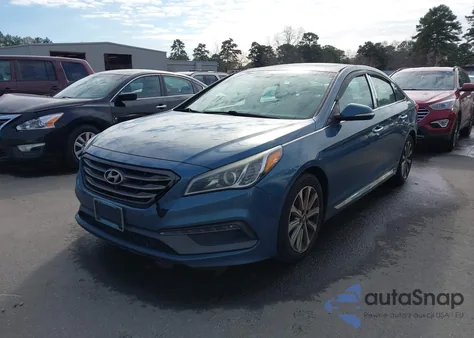 2016 Hyundai Sonata Limited from USA, damaged, VIN 5NPE34AF4GH393117